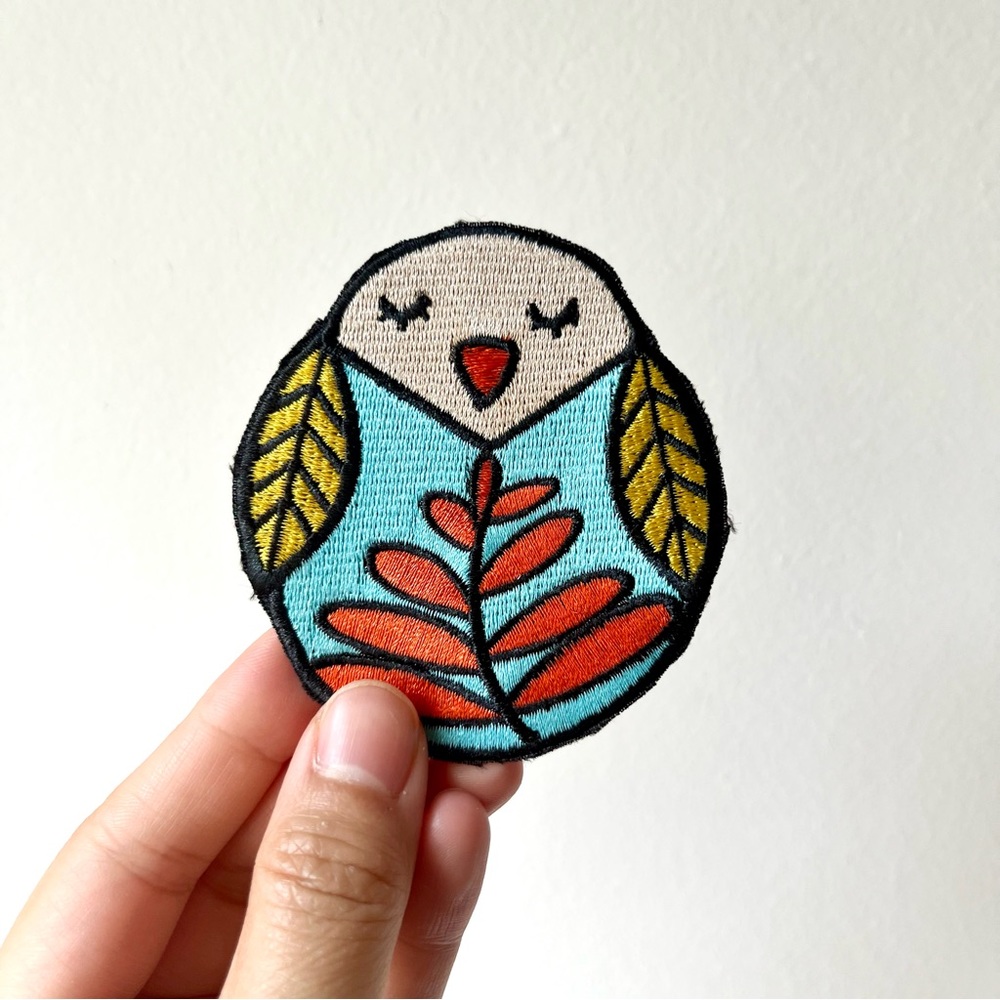 Floral Bird Patch